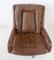 Brown Leather Chairs by Carl Straub, 1960s, Set of 2 15