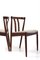 Sedie da pranzo vintage in teak, Danimarca, set di 4, Immagine 10