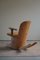 Rocking Chair Sculpturale en Pin Massif par Matti Martikka, 1960s 2