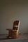 Rocking Chair Sculpturale en Pin Massif par Matti Martikka, 1960s 13