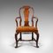 Antique Georgian Marquetry Elbow Chair, Dutch, 1800 2