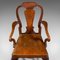 Antique Georgian Marquetry Elbow Chair, Dutch, 1800 8