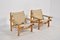 Hunting Lounge Chairs by Kurt Østervig for KP Furniture, 1960s, Set of 2 3