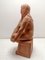 Art Deco Style Terracotta Sitting Nude Sculpture from Kelemen, 1973 6