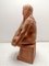 Sculpture de Nu Assis Style Art Déco en Terracotta de Kelemen, 1973 6