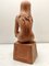 Art Deco Style Terracotta Sitting Nude Sculpture from Kelemen, 1973, Image 4
