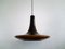 Large Brown Murano Glass Pendant Lamp from Peill & Putzler, Germany 1