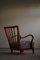 Mid-Century Danish Easy Chair in Oak from Fritz Hansen, 1940s 6