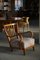 Mid-Century Danish Easy Chair in Oak from Fritz Hansen, 1940s, Image 2
