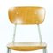 School Chair in Metal and Plywood from Kovona, Czechoslovakia, 1960s 12