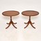 Vintage Sheraton Style Wine Tables, Set of 2 1