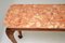 Large Vintage Neoclassical Style Marble Top Console Table 5