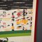 Silk Screen Print of Racing F1 Cars on Track Poster, 1970 8