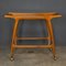 20th Century Teak & Glass Drinks Trolley with Brass Detail, 1970, Image 2