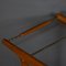 20th Century Teak & Glass Drinks Trolley with Brass Detail, 1970, Image 10