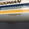 20th Century British Fiberglass Caledonian DC10 Airplane Model, 1970 11