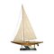 Mid 20th Century English Wood & Metal Bermudan Sloop Racing Pond Yacht, 1950 1