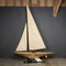 Mid 20th Century English Wood & Metal Bermudan Sloop Racing Pond Yacht, 1950 3