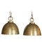 Large 20th Century Brass Plated Spot Lights, 1970, Set of 2, Image 1