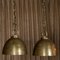 Large 20th Century Brass Plated Spot Lights, 1970, Set of 2 2