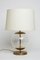 Mid-Century Brass and Glass Table Lamp from Bergboms 3