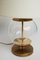 Mid-Century Brass and Glass Table Lamp from Bergboms, Image 4