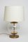Mid-Century Brass and Glass Table Lamp from Bergboms 2