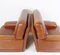 Brown Leather Chairs from Roche Bobois, 1970s, Set of 2, Image 18