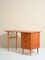 Bureau Vintage Scandinave avec 4 Tiroirs 4