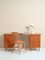 Scandinavian Teak Desk with Double Chest of Drawers 3