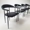 Chaises P-40 par Vegetni & Gualtetotti pour Foreme, 1970s, Set de 4 2