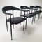 P-40 Chairs by Vegetni & Gualtetotti for Foreme, 1970s, Set of 4 2