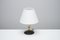 French Brass Table Lamp, 1950s, Image 4