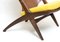 Scandinavian Modern Crossed Chair Design by Fredrik Kayser for Gustav Bauhus, Image 8