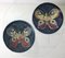 Mid-Century Butterfly Ceramic Bowls by San Polo, Italy, Set of 2 2