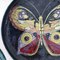 Mid-Century Butterfly Keramikschalen von San Polo, Italien, 2er Set 6