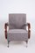 Art Deco Grey Beech Armchairs, 1930s, Set of 2, Image 10