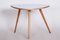 Small Mid-Century Beech Table, Czech, 1950s, Image 2