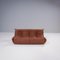 Ligne Roset by Michel Ducaroy Togo Brown Leather Modular Sofa, Set of 5 6