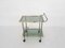 Brass Serving Trolley with Shelves in Smoked Glass 5