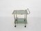 Brass Serving Trolley with Shelves in Smoked Glass, Image 5