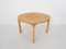 Round Birchwood Dining Table from Haslev, Denmark, Image 1