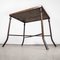 Large Square Industrial Console Table, 1940s, Image 9