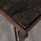 Large Square Industrial Console Table, 1940s, Image 2