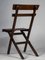 Italy Folding Wooden Slat Chair, Image 6
