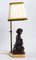 19th Century Bronze Lamp with Brown Patina 2