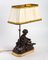 19th Century Bronze Lamp with Brown Patina 7