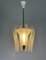 Lámpara de araña Venini de cristal de Murano, años 50, Imagen 2