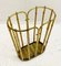 Mid-Century Brass and Bamboo Umbrella Holder, Austria, 1950s, Image 6