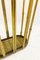 Mid-Century Brass and Bamboo Umbrella Holder, Austria, 1950s 2